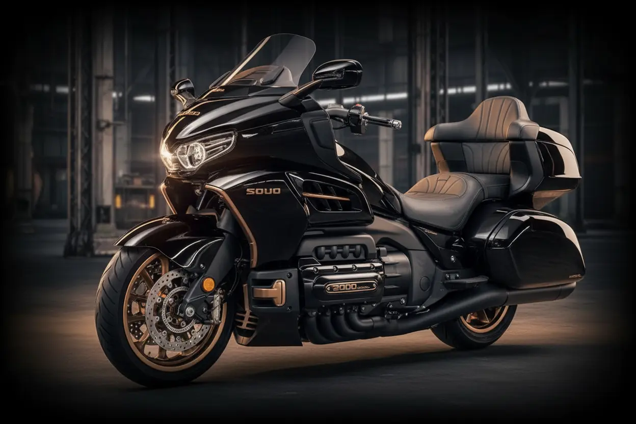 China unveils stunning V8 touring motorcycle set to challenge the legendary Gold Wing