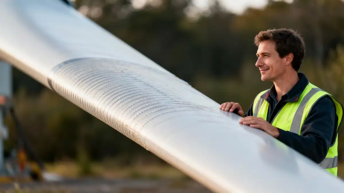 The jaw-dropping journey of an 80-meter wind turbine blade: logistics on an epic scale