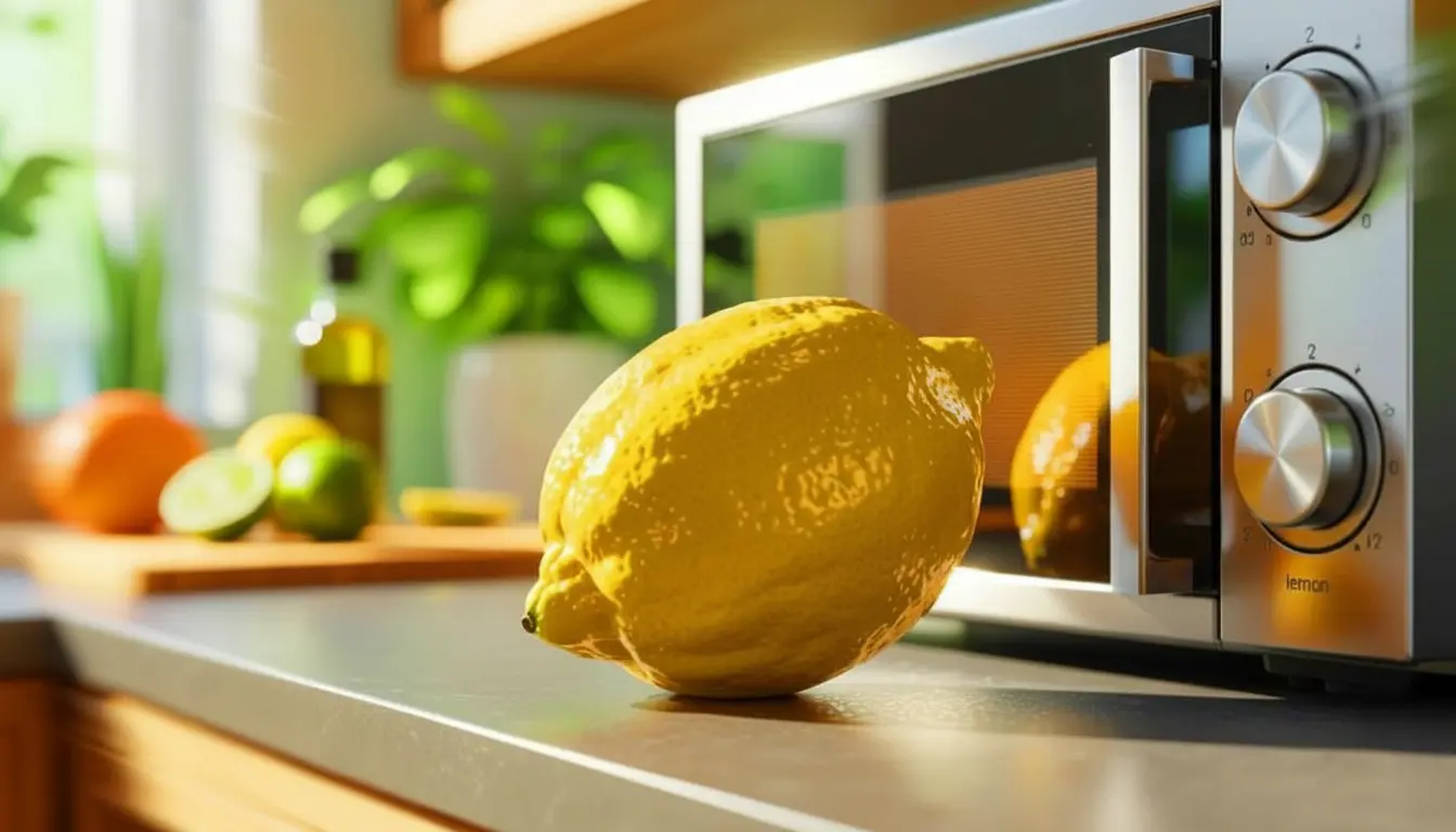 Why Heating a Lemon in the Microwave Changes Everything, According to Experts